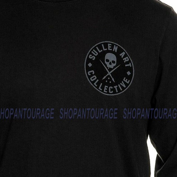 Sullen Ever Jet Black SCM3546 Long Sleeve T-shirt - Picture 5 of 7